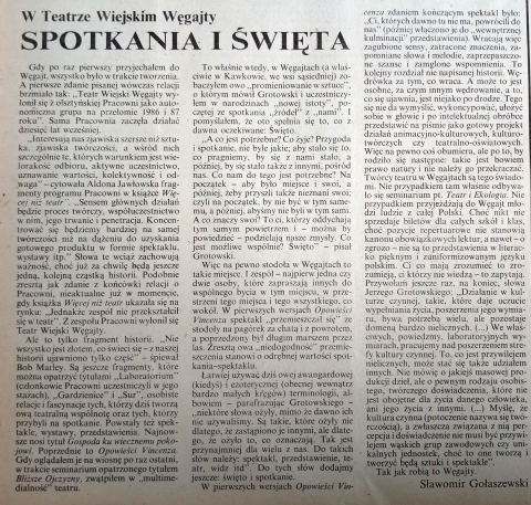Spotkania i święta
