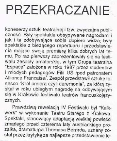 Przekraczanie granic