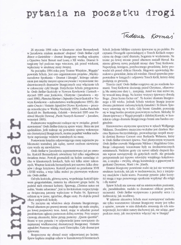 Pytania na początku drogi 