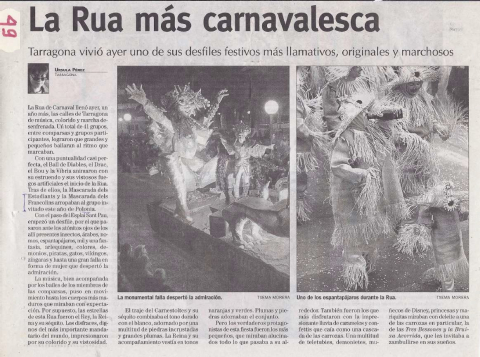 La Rua más carnavalesca