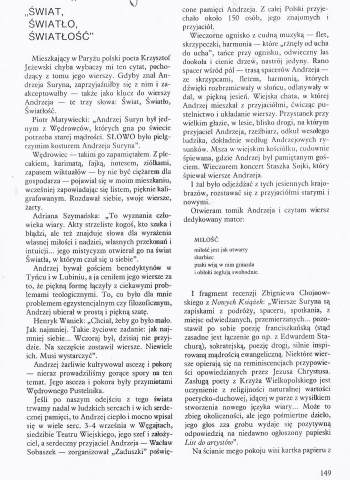 Świat, światło, światłość