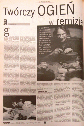Twórczy ogień w remizie