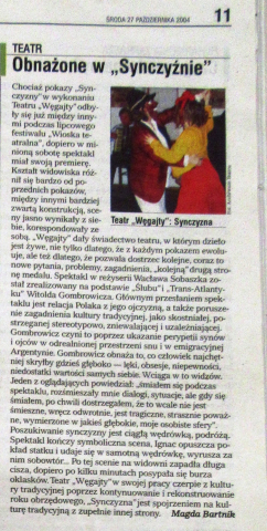 Obnażone w Synczyznie