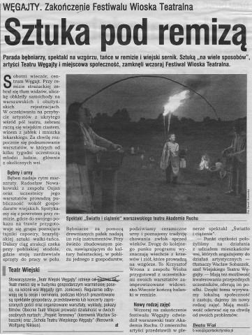 Sztuka pod remizą