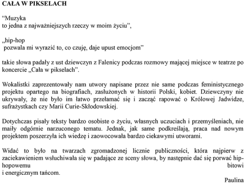 Cała w pikselach