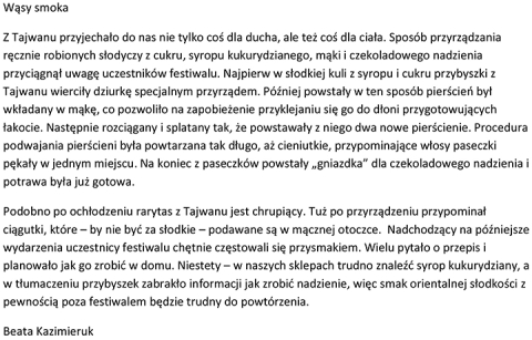 Wąsy smoka