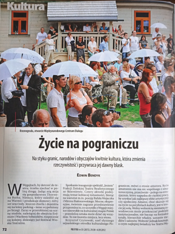Życie na pograniczu