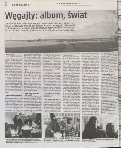 Węgajty: album, świat