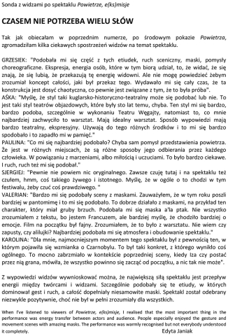 Czasem nie potrzeba wielu słów