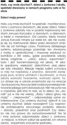 Dzieci mają prawo!
