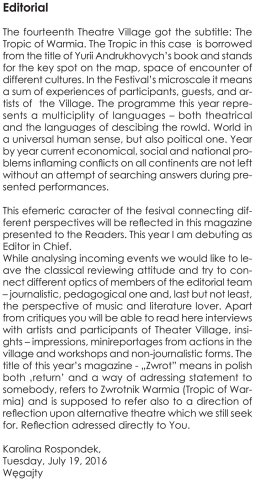 Editorial