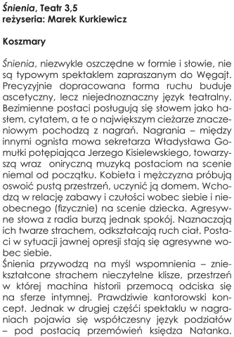 Koszmary