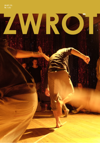 Gazetka Festiwalu "Wioska Teatralna". Zwrot