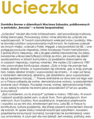 Ucieczka