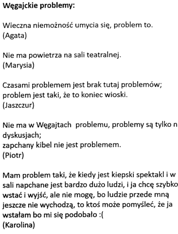 Węgajckie problemy