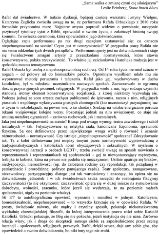 Sama walka o zmianę czyni cię silniejszym