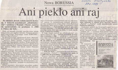 Ani piekło ani raj