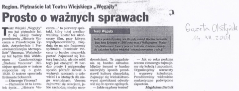 Prosto o ważnych sprawach