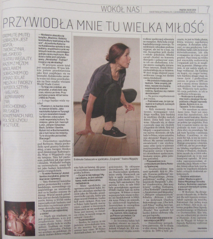 Przywiodła mnie tu wielka miłość