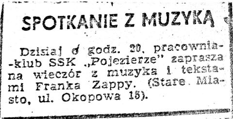 Spotkanie z muzyką