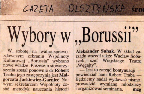 Wybory w "Borussi"