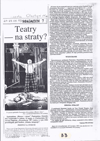 Teatr na straty