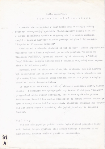 Historia wielowątkowa