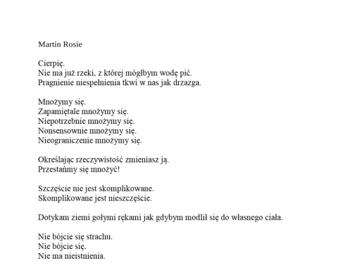 Cierpię