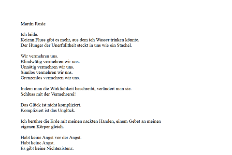 Ich leide