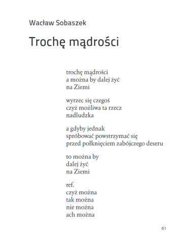 Trochę mądrości
