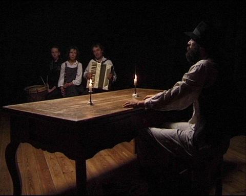 Scena ze spektaklu "Historie Vincenza"