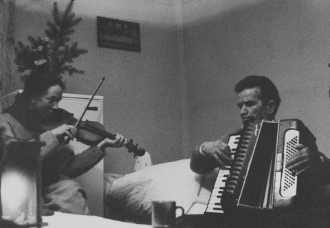 Wspólne muzykowanie ze gospodarzem