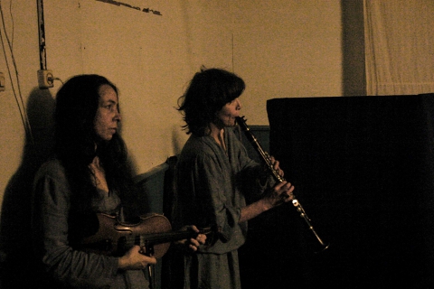 Pokaz spektaklu "Kalevala - fragmenty niepisane" podczas I Spotkań Teatralnych Innowica 2015