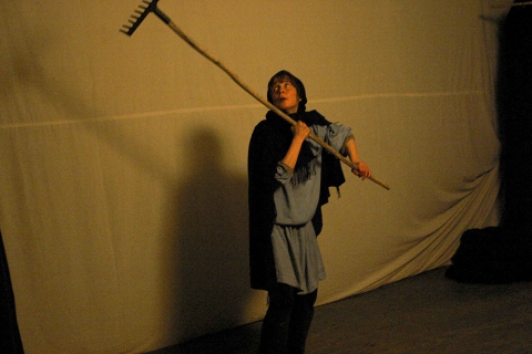 Presentation of the performance "Kalevala - unwritten fragmentsquot during the 1st Innowica Theatre Meetings 2008