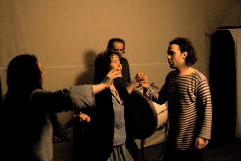 Presentation of the performance "Kalevala - unwritten fragments" during the 1st Innowica Theatre Meetings 2008