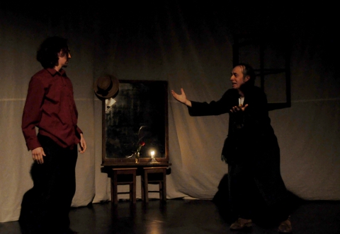 Próby do spektaklu "Synczyzna" prezentowango podczas 25-lecia Teatru Snów