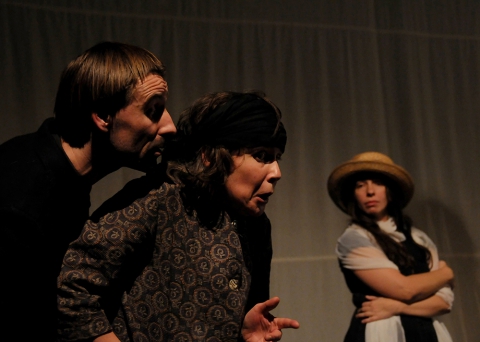 Próby do spektaklu "Synczyzna" prezentowango podczas 25-lecia Teatru Snów