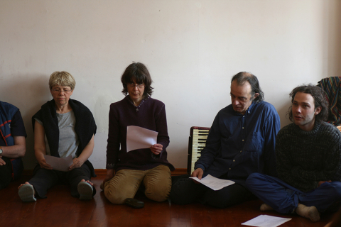 Workshop by the Węgajty Theatre during the Third Theatre Meetings in Teremiski