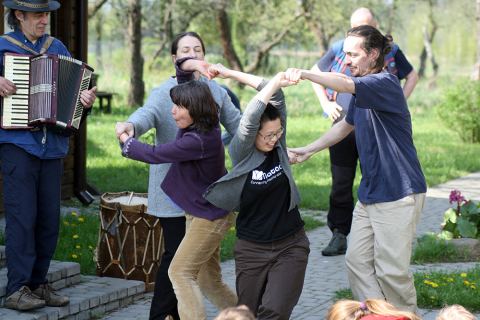 Workshops by the Węgajty Theatre during the Third Theatre Meetings in Teremis