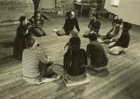 Conversation during workshops
