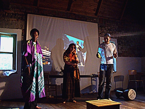 Samba workshops led by João Carlos do Nascimento Maria
