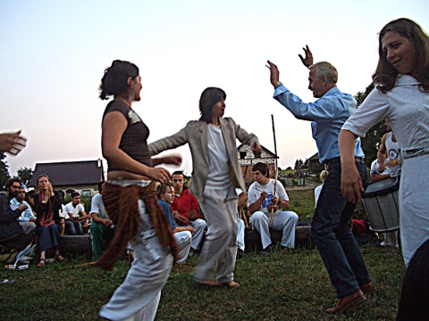 Dance course, concert of Kapela Terenowa