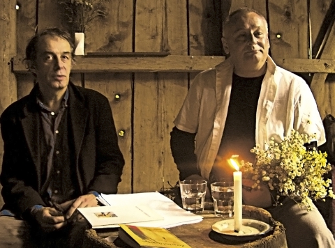 From the series: Beczka Diogenesa [Barrel of Diogenes] - meeting with Krzysztof Gedroyć, presentation of his latest book "Przygoda K."