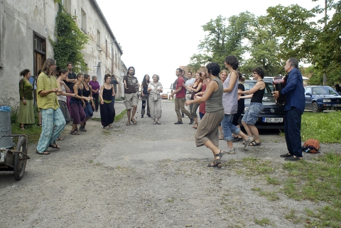 Dance workshop led during the International Conference " Vzpomíny a Zapomínky" (Wspominanie i Zapominanie)