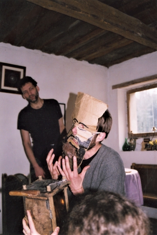 Carolling workshop. Dariusz Matusiak as King Herod