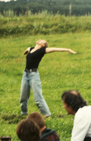 Scene from the performance "The Ghostly Shroud"