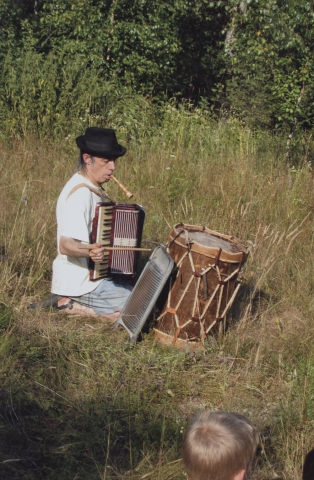 Scena ze spektaklu "Myszy istnieją"