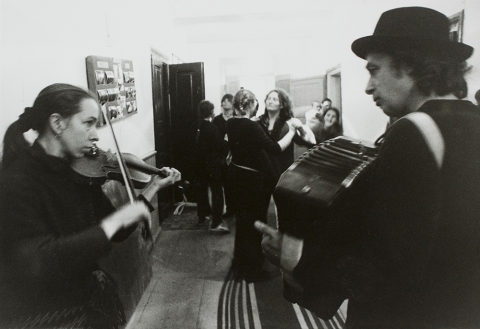 Christmas carolling at school in Nowica