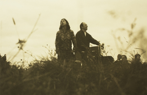 Scene from the performance "The Ghostly Shroud"