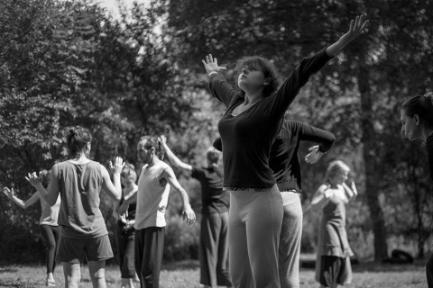 Workshop during the Theatre Village festival